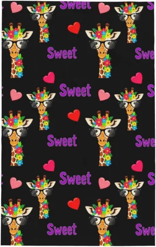 Vista 13 de Kitchen Gifts Waffle Weave Dish Towel 16x26 in Guinea Pigs Pattern (877)