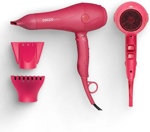 Vista 10 de COCCO Nano Pro - Secador de pelo, ultraligero, sistema Intel iónico, color Negro