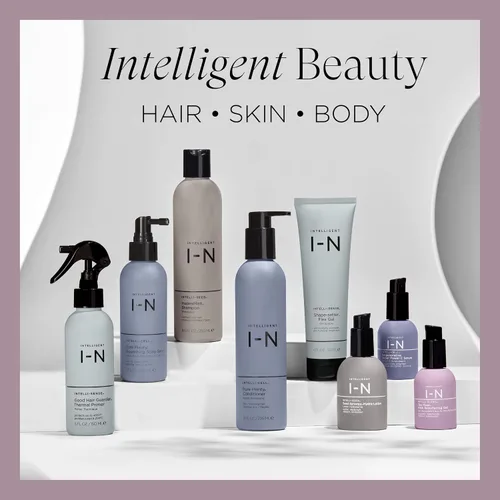 Vista 6 de Intelligent Nutrients Fortifi-hair Acondicionador hidratante reparador intensivo para cabello seco y dañado, rejuvenece, reconstruye, vegano, 8 onzas