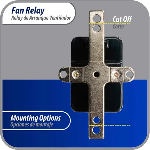 Vista 5 de Appli Parts APFR-290 90-290, bobina de 24 VAC, relé de ventilador de conmutación de alta resistencia, SPST normalmente abierto para AC y calentador