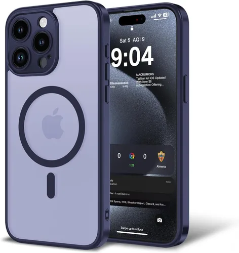 Vista 12 de Funda para iPhone 11 con protector de pantalla, compatible con MagSafe, ultra delgada, translúcida, mate, a prueba de golpes, color negro