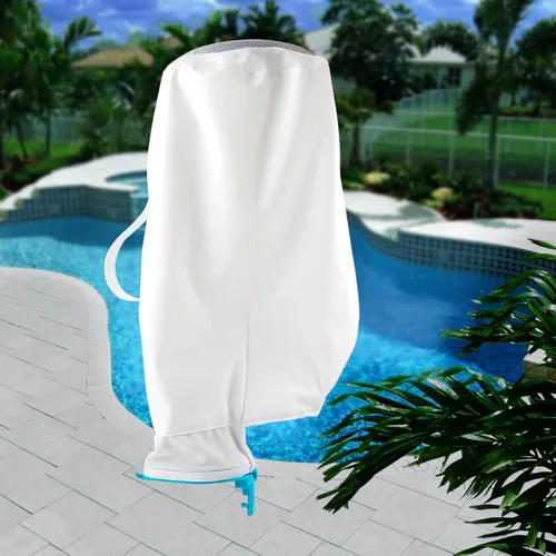Vista 5 de Reemplazo de bolsa de malla premium para limpiador de mano PoolCent— Comedor de hojas/comedor de hojas Plus (50 micras)