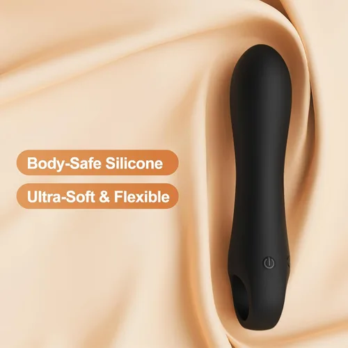 Vista 5 de Minivibradores de bala juguetes sexuales para adultos para mujer - Vibrador consolador NSBAN para punto G para estimulación clitoral femenina con 10