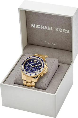 Vista 5 de Michael Kors Everest - Reloj cronógrafo de cuarzo de acero inoxidable