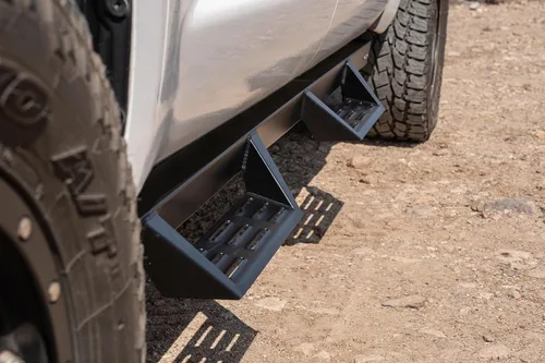 Vista 7 de Magnum RT Gen 2 Drop Steps - Estribos negros compatibles con Tundra CrewMax Cab 2007-2021 4 puertas completas