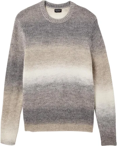 Vista 5 de Club Monaco Suéter de cuello redondo Ombre para hombre