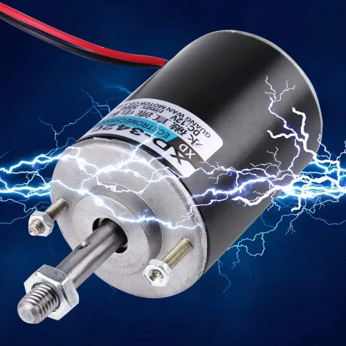 Vista 8 de Motor de CC de alta velocidad de 30 W de alta velocidad CW/CCW Motor de CC de imán permanente Motor de CC cepillado Mini motor eléctrico