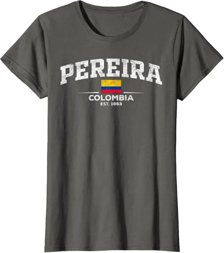 Vista 9 de Camiseta Pereira Colombia, Negro