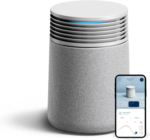 Vista 7 de BLUEAIR Purificadores de aire para dormitorio, habitación pequeña, purificadores de aire para el hogar, purificadores de aire para mascotas
