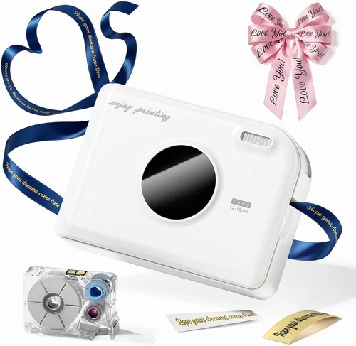 Vista 13 de Phomemo A30 Ribbon Printer, Bluetooth Mini Label Maker Machine with Tape