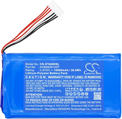 Vista 3 de Cameron Sino Nueva batería de repuesto 10000mAh para A80 H6, A80 Pro Full System Car Scan T