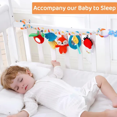 Vista 6 de Juguetes para asiento de automóvil juguetes para recién nacidos juguetes para bebés de 0 a 3 meses juguetes para bebés de 0 a 3 meses juguetes