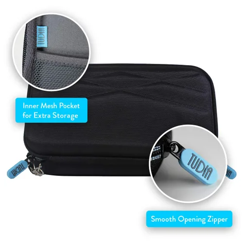 Vista 5 de TUDIA Funda vacía de EVA compatible con ANMEATE y GoodBaby Termómetro de frente No-Touch/Etekcity Lasergrip 774 / 1022D Dual Laser/ThermoPro TP30