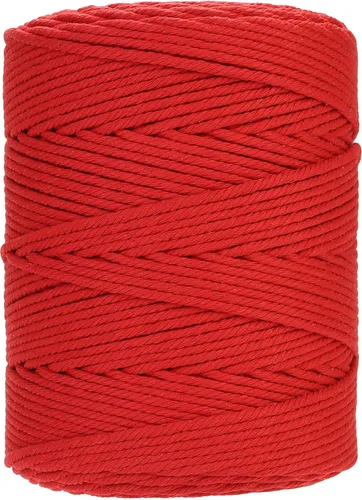 Vista 48 de Cuerda de macramé de 2 mm x 349 metros de cuerda de algodón natural para macramé, cuerda de macramé de color, cuerda de algodón suave, suministros