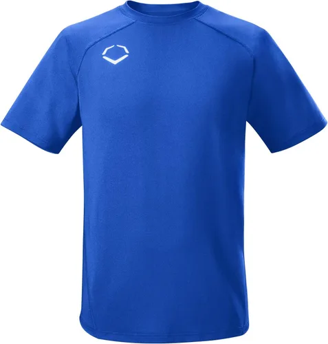 Vista 6 de EvoShield Camiseta de entrenamiento profesional para adultos y jóvenes marino