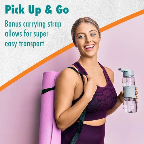 Vista 8 de Maximo Fitness Tapete de yoga - Tapete de ejercicio multiusos para hombres, mujeres y niños, tapetes de entrenamiento ideales sin deslizamiento