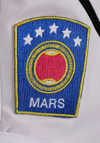 Vista 4 de Mono de astronauta blanco para niños pequeños