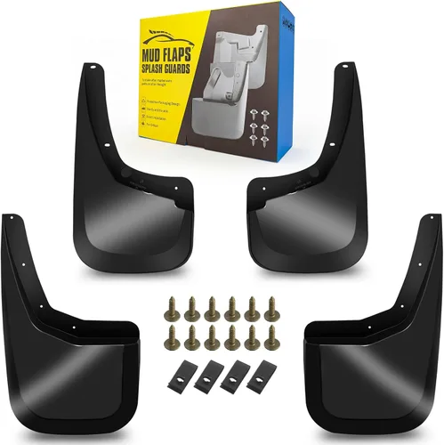Vista 29 de Aleta de lodo Compatible con 2009-2010 Do-dge Ram 1500/2500/3500, 11-18 Ram 1500/2500/3500, Compatible con ruedas traseras simples, No es compatible