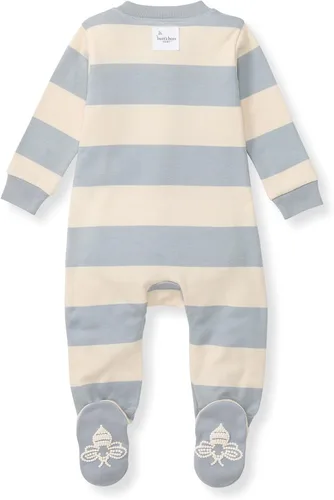 Vista 244 de Burt's Bees Baby - Pijama de una pieza para bebé, mameluco para dormir y jugar, algodón 100% orgánico, cremallera frontal