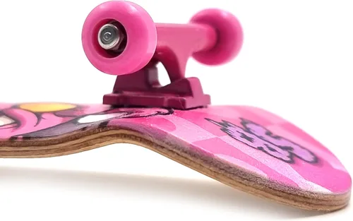 Vista 5 de SPITBOARDS® Ruedas para diapasón, poliuretano CNC, juego de 4, rosa