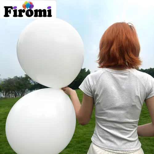 Vista 4 de Firomi - Globos blancos de 18 pulgadas, paquete de 12 unidades C09-blanco
