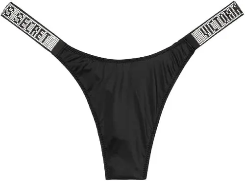 Vista 26 de Victoria's Secret Ropa interior tanga de mujer Very Sexy Shine Strap, bragas para mujeres (XS-XXL)