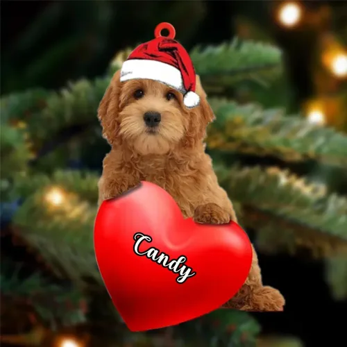 Vista 86 de Adornos de Navidad personalizados para perros, nombre personalizado, adorno de Malamute de Alaska, adornos acrílicos, regalos de Navidad, amantes