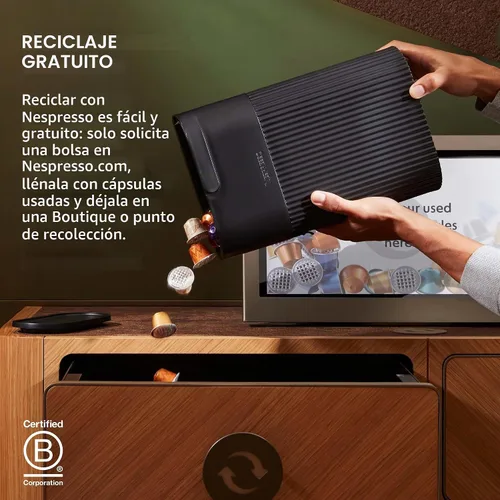 Vista 6 de Nespresso Original, Capriccio, tostado medio, 50 cápsulas de espresso