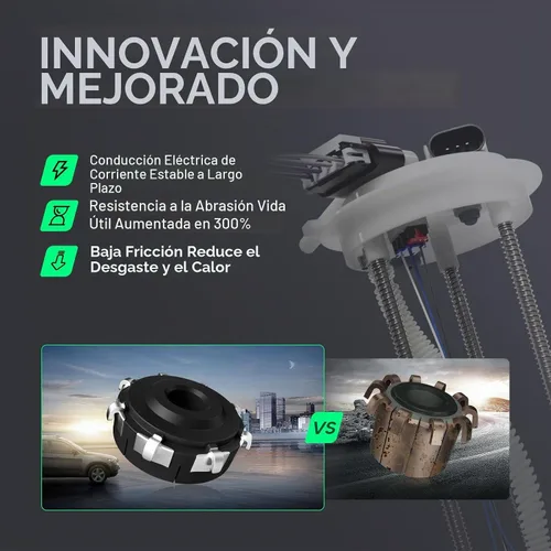 Vista 4 de Conjunto de bomba de combustible YHTAUTO con unidad de envío para Ford, Mercury Compatible con Explorer & Mountaineer 2004-2005 V6 4.0L