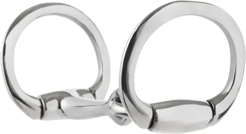 Vista 5 de Weaver Equine Eggbutt Snaffle Bit, 3.5" Pony miniatura