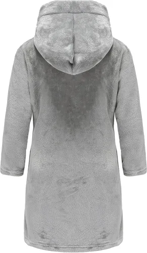 Vista 43 de E.W Apparel Bata de baño de forro polar con capucha para niños, bata suave y mullida para niños pequeños