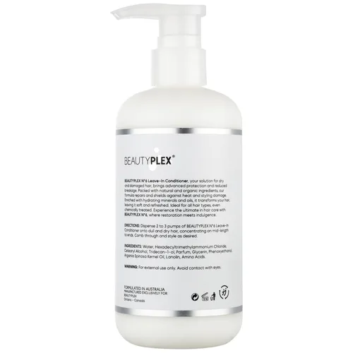 Vista 8 de Acondicionador sin enjuague, protector de calor profesional para reparar el cabello, fortalece, nutre, hidrata y repara la estructura del cabello