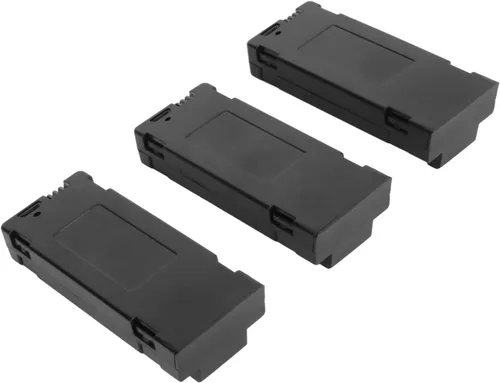 Vista 3 de 3 unids Drone Battery 1800 mAh 3.7 V, repuesto Lipo batería recargable 3.7 V 1800 mAh Quadcopter Drone batería para E88 E88Pro E100 E99 K3 K6 E89 P1