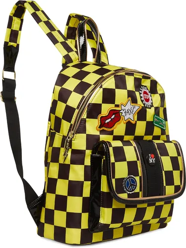 Vista 4 de Betsey Johnson Mochila de granizo, negro multi, Negro multi, talla única