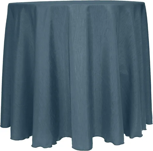 Vista 70 de Mantel reversible de satén Shantung de Ultimate Textile Majestic de 114" redondo, Satin, Paquete de 2