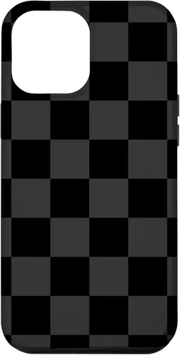 Vista 10 de Funda clásica para iPhone 12 Mini a cuadros grandes diseño de cuadros para mujer y hombre