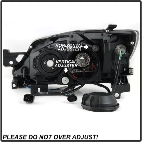 Vista 5 de ACANII - Para [modelo halógeno] Negro ahumado 2008-2014 Subaru Impreza WRX Switchback LED DRL proyector faros delanteros