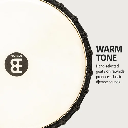 Vista 4 de Meinl Percussion ADJ2-M+BAG Cuerda de estilo africano afinada de madera de 10 pulgadas con bolsa, color marrón