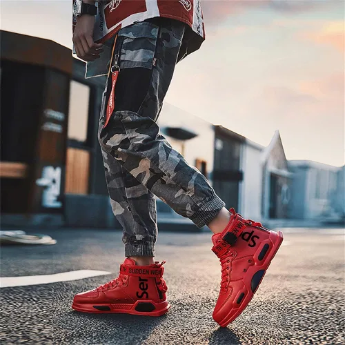 Vista 6 de XIDISO Zapatos deportivos de moda para hombre y mujer, zapatos deportivos para caminar, zapatos deportivos casuales para hombres