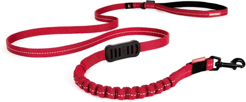 Vista 5 de EzyDog Zero Shock LITE - Correa elástica para perros que tiran o excitan, doble asa y reflectante para perros medianos o pequeños