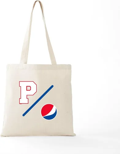 Vista 45 de CafePress Pepsi Tote Bag Bolsa de lona natural, bolsa de compras de tela, Caqui