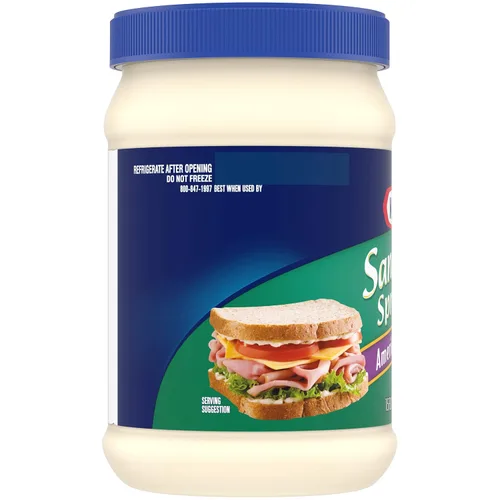 Vista 8 de Kraft America's Favorite Sandwich Spread, tarro de 15 onzas líquidas (paquete de 3)