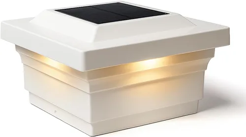 Vista 12 de Classy Caps Regal - Tapa solar para poste (bronceado, 4 x 4 pulgadas)