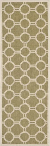 Vista 36 de SAFAVIEH Courtyard Collection CY6924 - Alfombra decorativa para interiores y exteriores, impermeable, fácil de limpiar, 2 pies 3 pulgadas x 6 pies 7