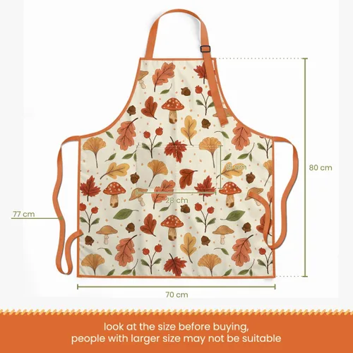 Vista 4 de SANDJEST Apron with Pocket for Women, Girls