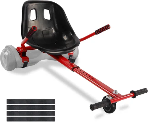 Vista 14 de Accesorio de asiento para aeropatineta, para aeropatinetas de 6.5 pulgadas, 8 pulgadas, 10 pulgadas, carrito de hover para niños y adultos