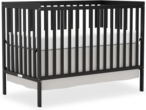 Vista 12 de 5-in-1 Convertible Baby Crib, Toddler, Daybed & Full-Size Bed Espresso