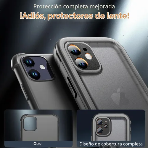 Vista 5 de Cozycase Compatible con funda impermeable para iPhone 11, protector de pantalla incorporado, cubierta de parachoques resistente de cuerpo completo