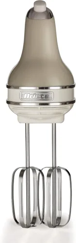 Vista 2 de Ariete 1548 Vintage Blender, 450W, 5 velocidades, función Turbo, 2 varillas, beige
