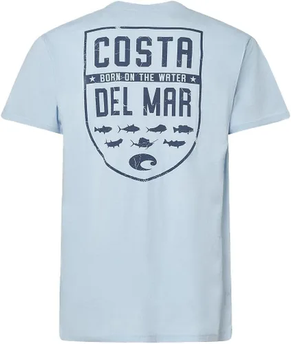 Vista 9 de Costa Del Mar Camiseta de manga corta Species Shield para hombre